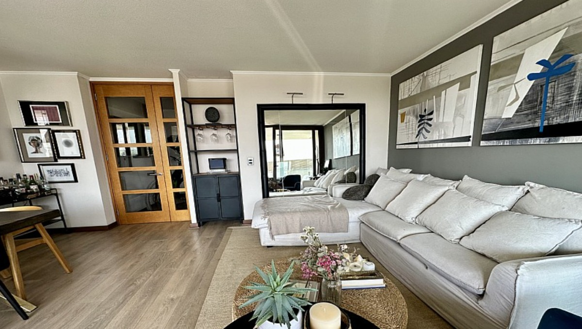 Venta Departamento NO 3D 2B 1E 1B Borde R&iacute;o - Casa Piedra - Vitacura