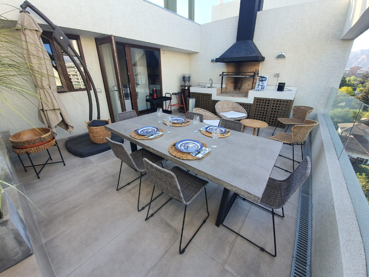 Arriendo Departamento NP 2D en suite 2B 2E 1B Metro Hernando de Magallanes - Las Condes