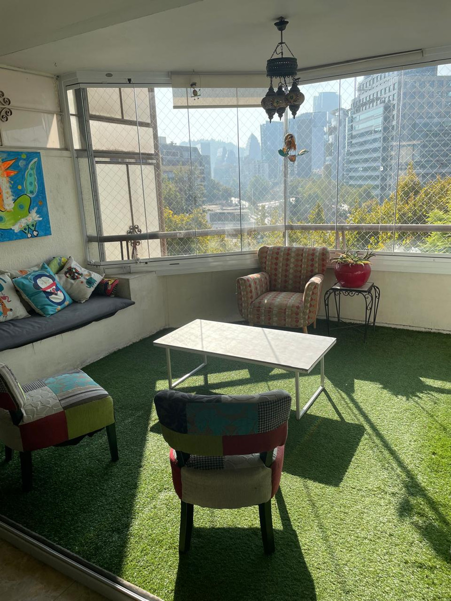 Arriendo Departamento 4D 3B 1E Las Lilas - Providencia