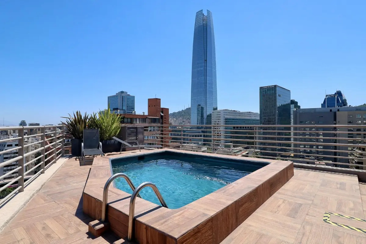 Arriendo Departamento N 1D en suite 1B 1E Centro Financiero - Las Condes