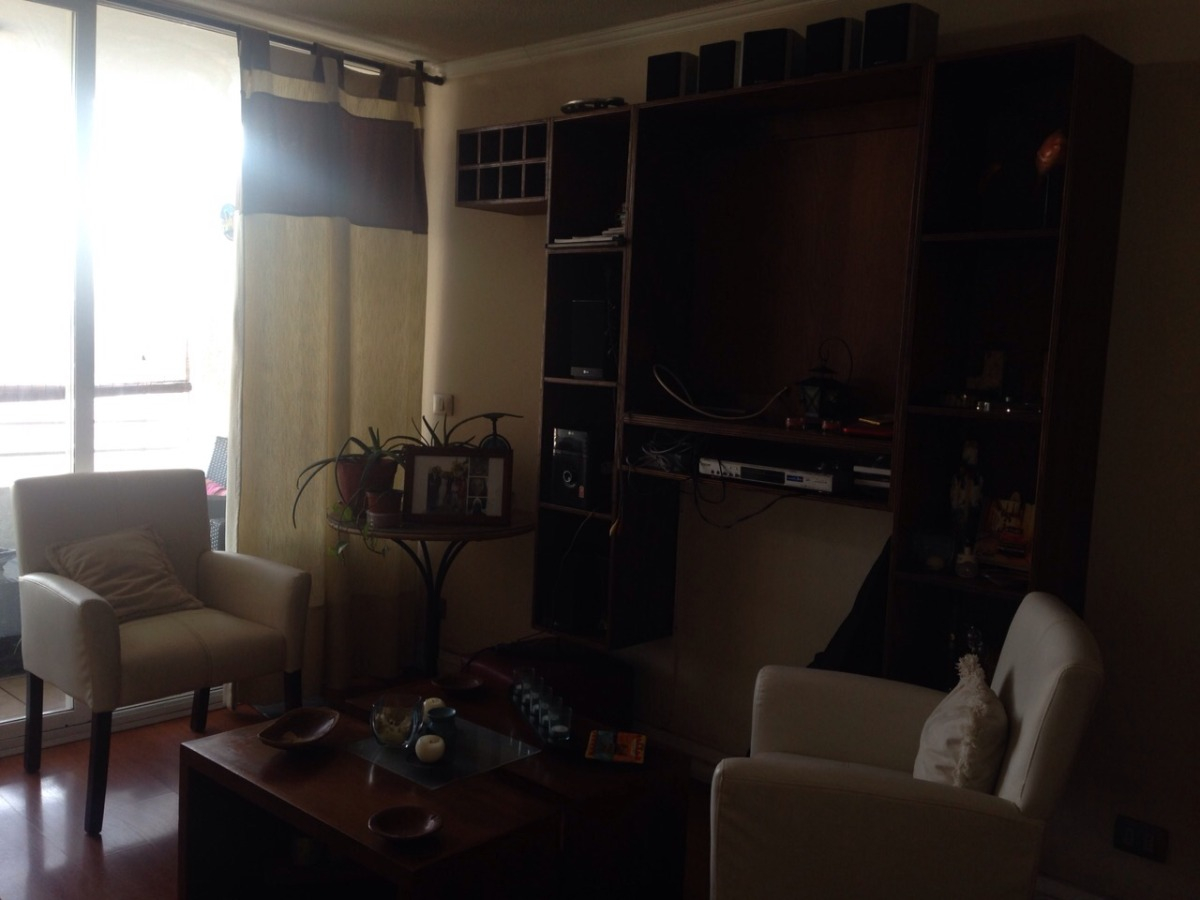 Arriendo Departamento NP 3D en suite Walk-in cl&oacute;set 2B 1E 1B Metro Monse&ntilde;or Eyzaguirre - &Ntilde;u&ntilde;oa