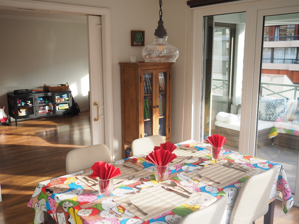 Arriendo Departamento NP 3D en suite 3B 1E 1B Las Lilas - Providencia