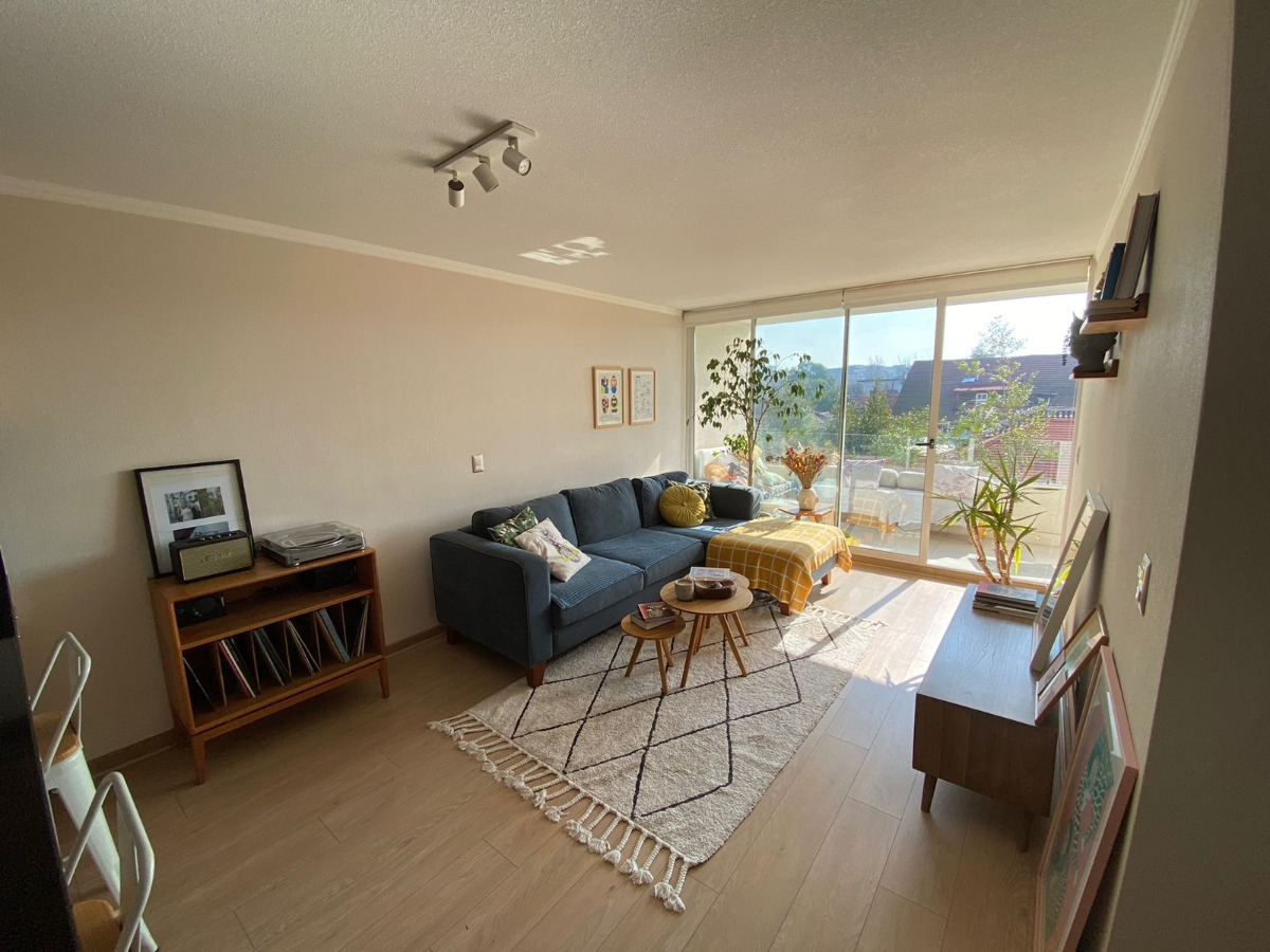 Arriendo Departamento N 2D 2B 1E 1B Parque Bot&aacute;nico - &Ntilde;u&ntilde;oa