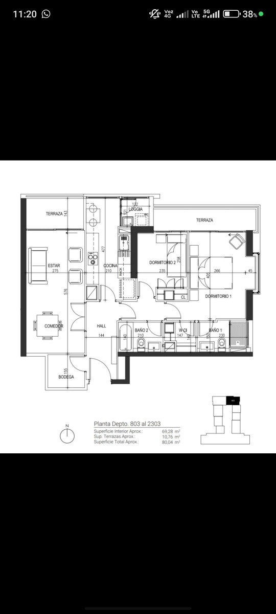 Arriendo Departamento 2D 2B 2E Metro &Ntilde;u&ntilde;oa - &Ntilde;u&ntilde;oa