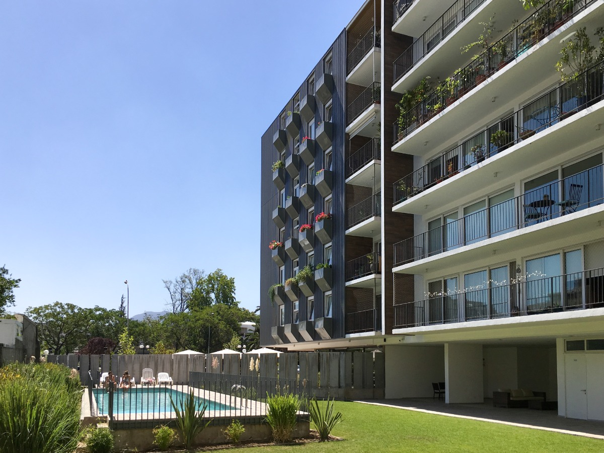 Arriendo Departamento O 2D en suite Walk-in cl&oacute;set 3B 1E 1B Metro Bilbao - Providencia