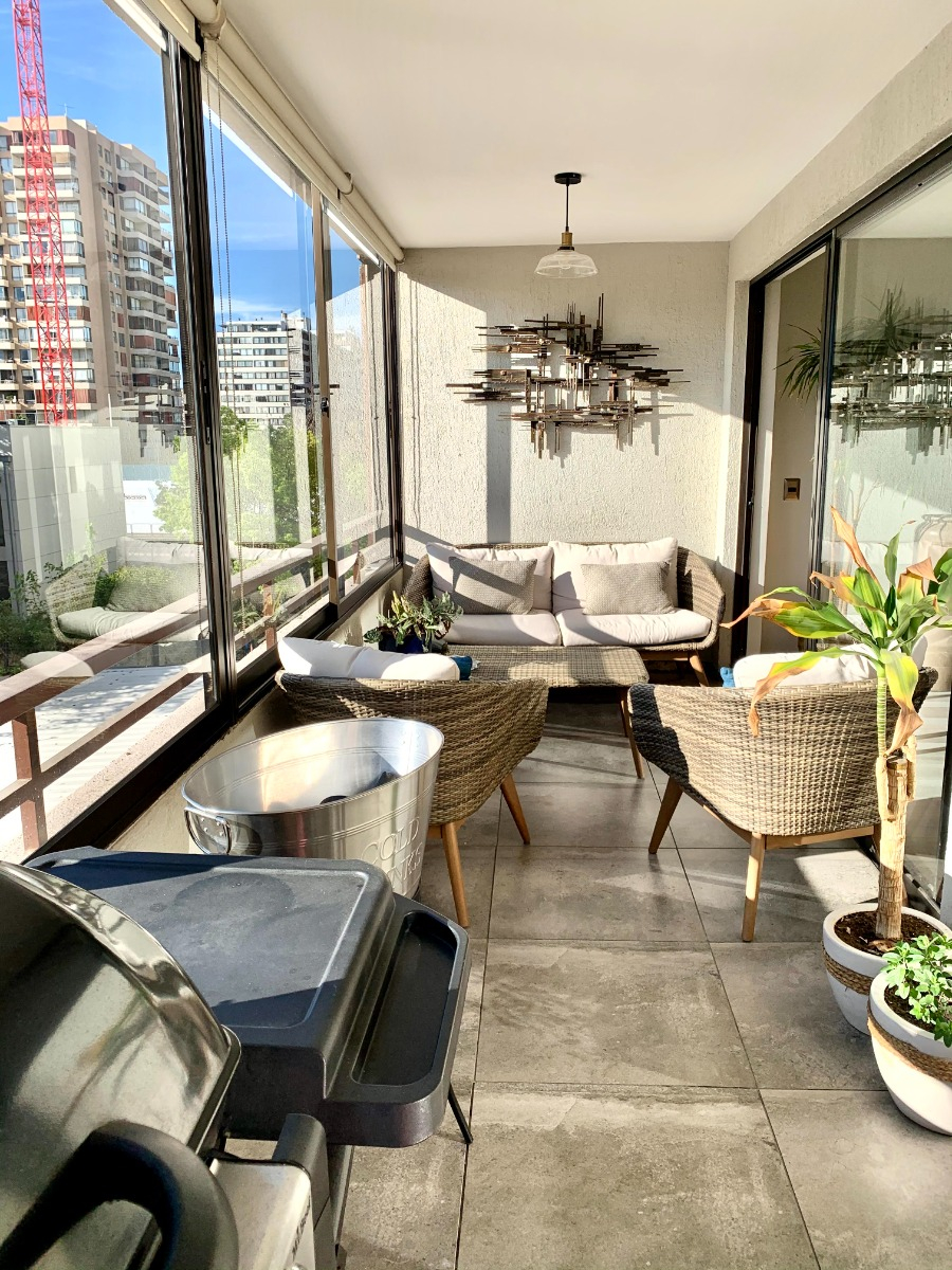 Arriendo Departamento O 3D en suite 3B 1E 1B Rotonda Atenas - Las Condes