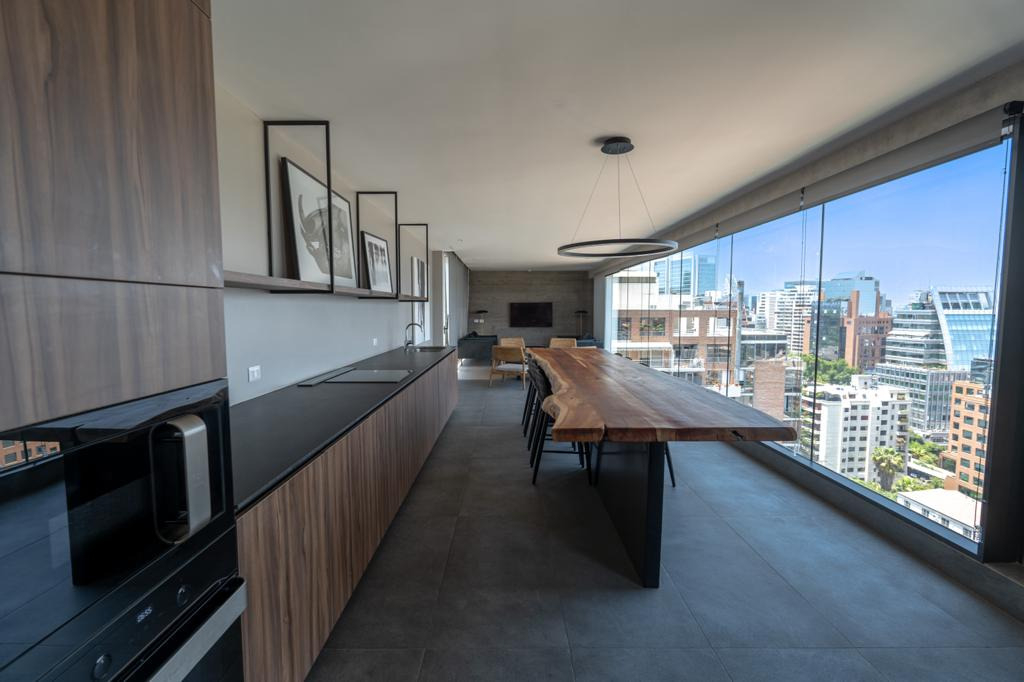 Arriendo Departamento 1D en suite 2B 1E 1B Barrio El Golf - Las Condes