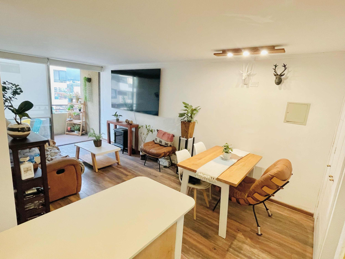 Venta Departamento O 2D en suite 2B 1E 1B Vaticano - Las Condes