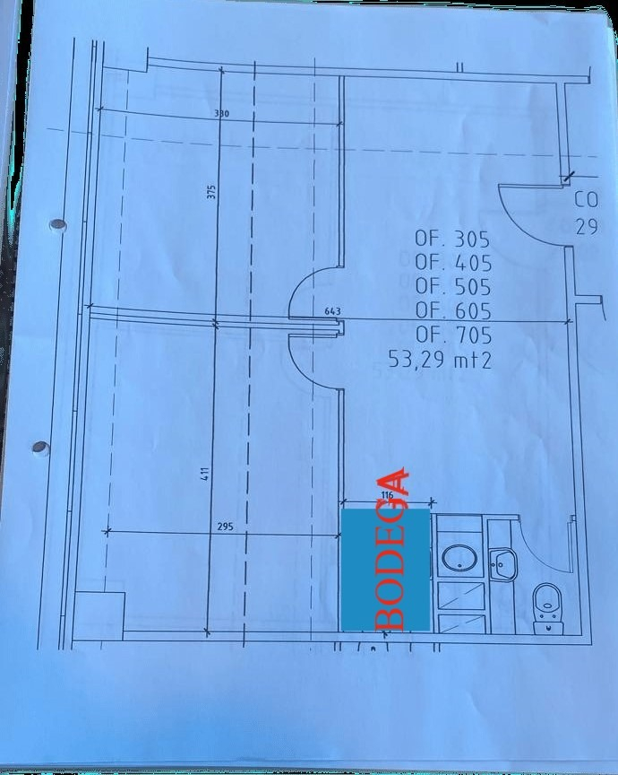 Venta Oficina N 1B 1E Manuel Montt - Providencia