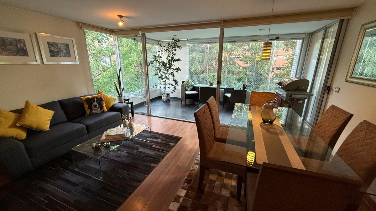 Arriendo Departamento SO 2D en suite 2B 1E 1B Las Lilas - Providencia