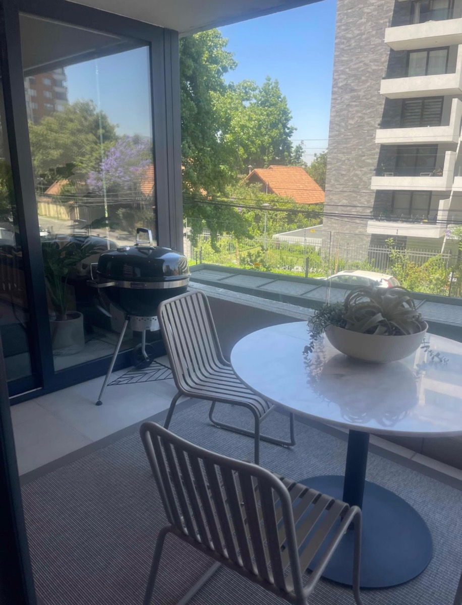 Arriendo Departamento O 2D en suite Walk-in cl&oacute;set 2B 1E 1Bd Parque Padre Alberto Hurtado - Las Condes