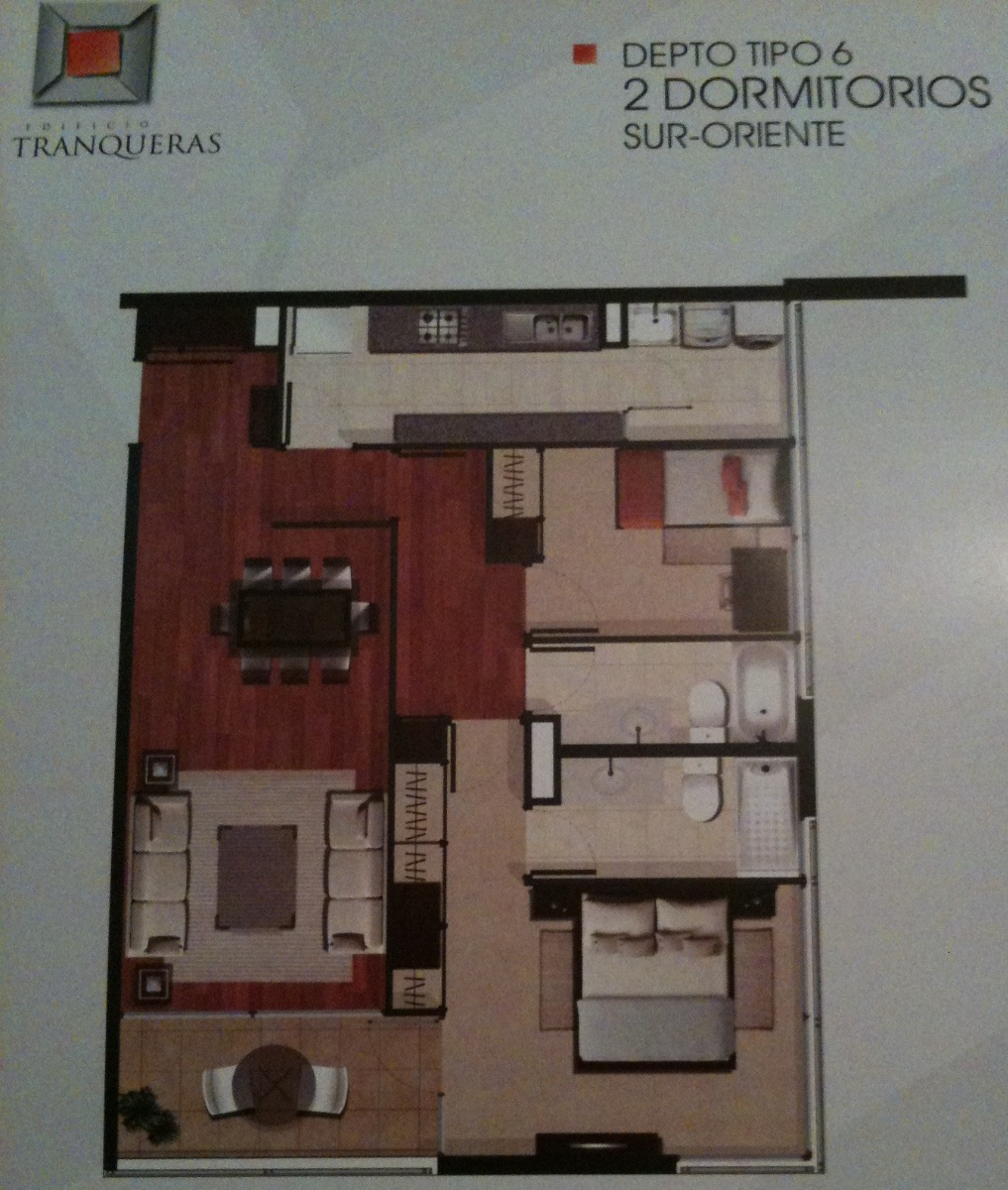 Arriendo Departamento SO 2D en suite 2B 1E 1B Alto Las Condes - Las Condes