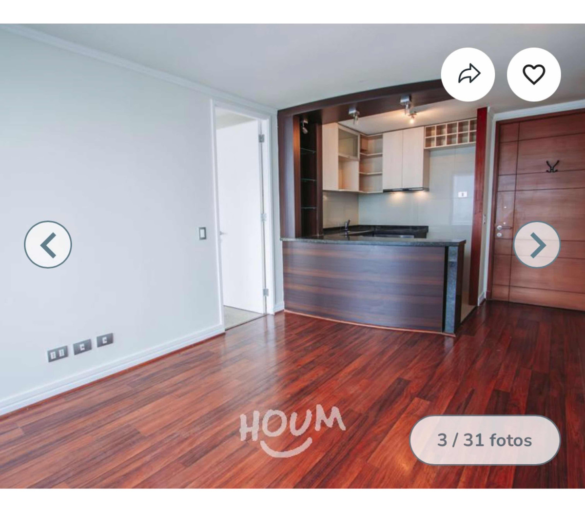 Arriendo Departamento 1D 1B 1E 1B Parque Arauco - Las Condes