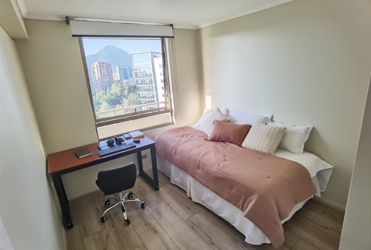 Arriendo Departamento NO 2D 2B 1E 1B Metro Escuela Militar - Las Condes