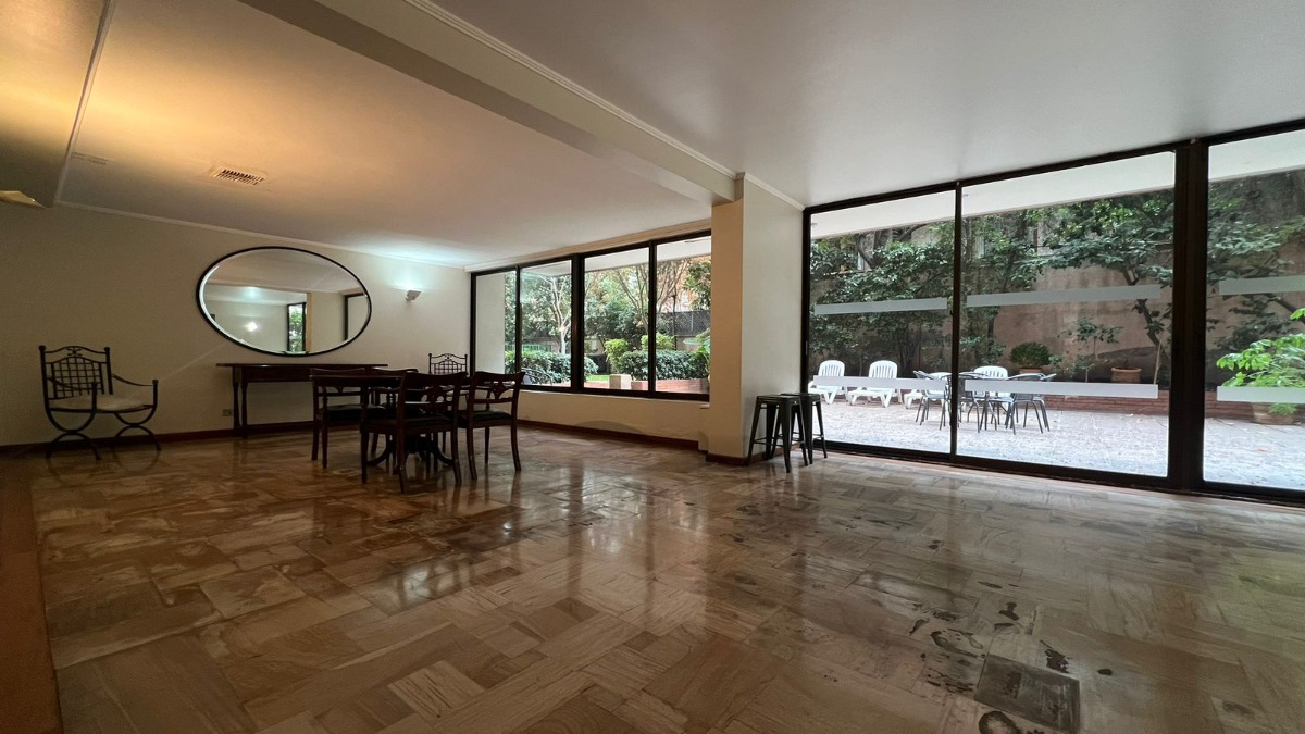 Arriendo Departamento SP 3D en suite 2B 2E 1B Barrio El Golf - Las Condes