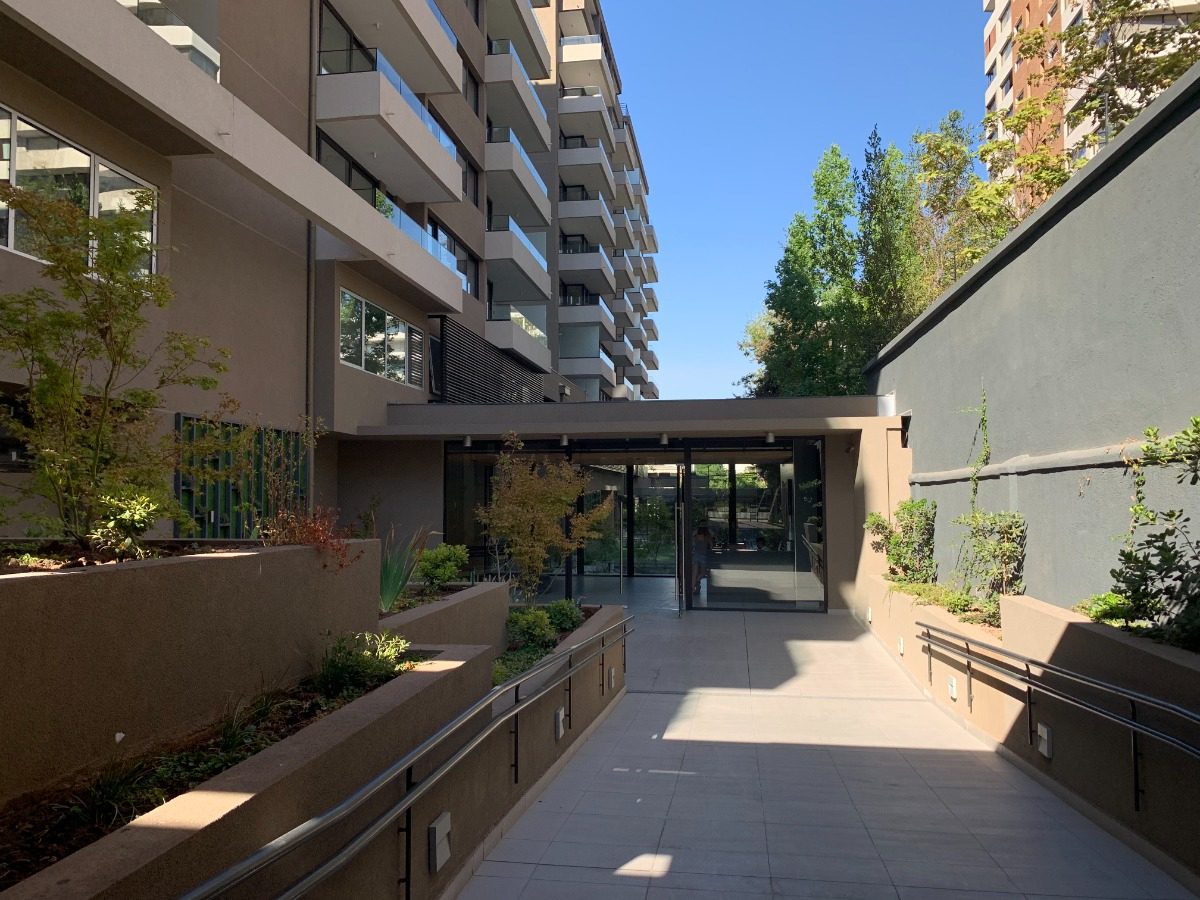 Arriendo Departamento O 2D en suite 2B 1E 1B Las Lilas - Providencia