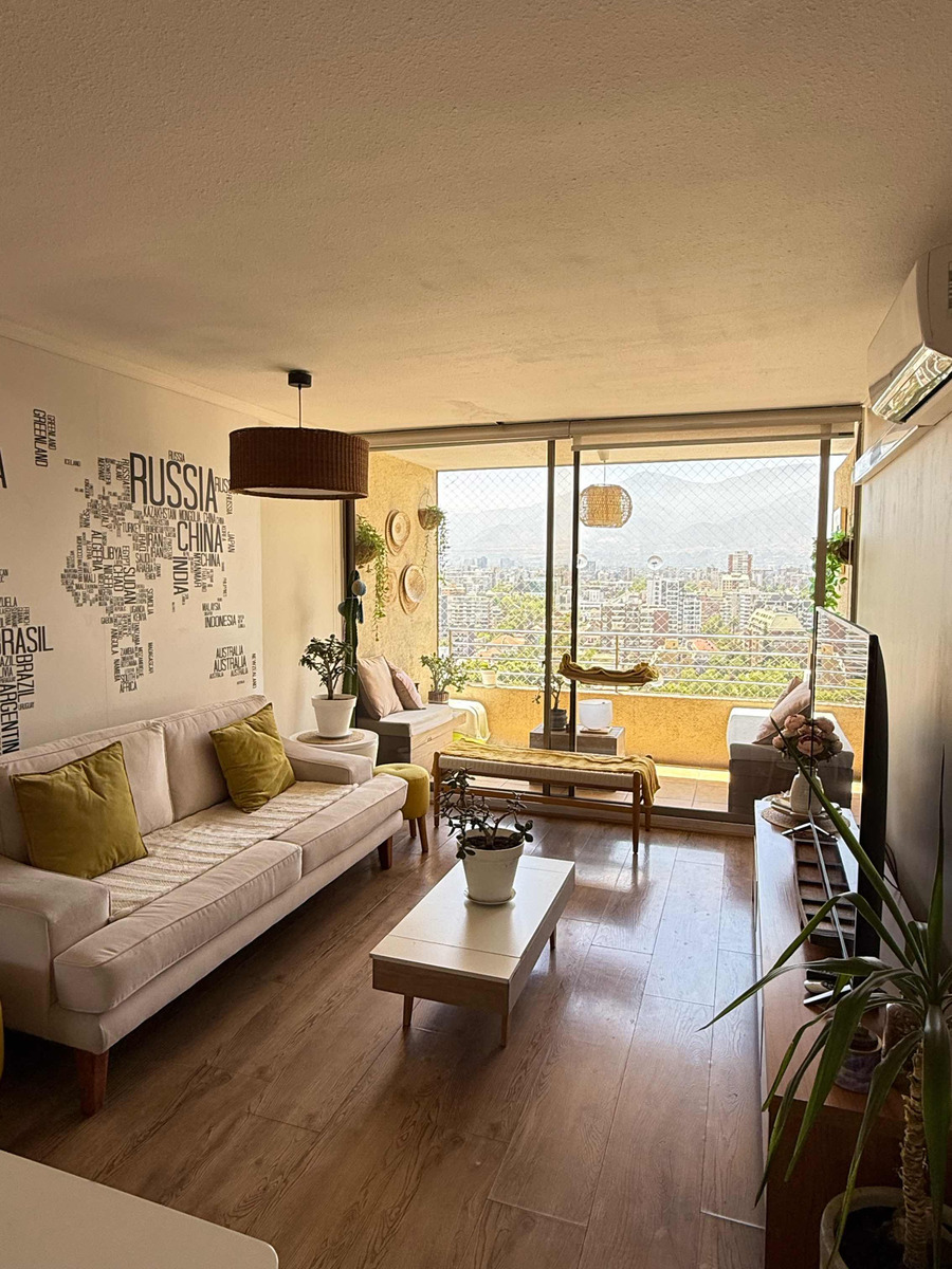 Arriendo Departamento 2D 2B 1E 1B Metro Monse&ntilde;or Eyzaguirre - &Ntilde;u&ntilde;oa