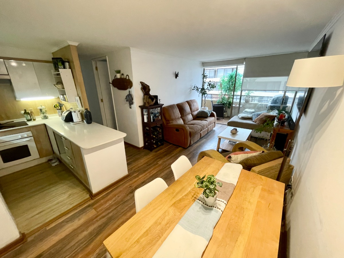 Venta Departamento O 2D en suite 2B 1E 1B Vaticano - Las Condes