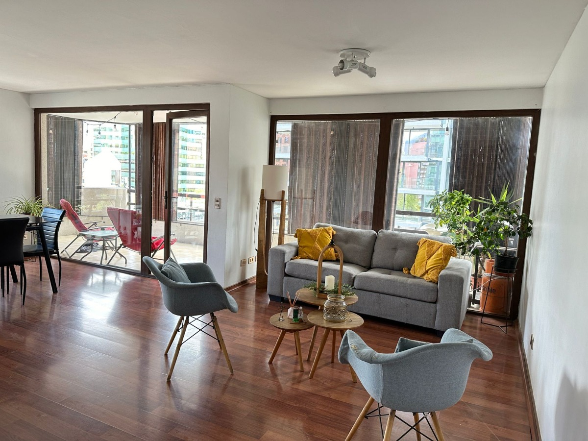 Arriendo Departamento NOSP 5D 4B 2E 1B Barrio El Golf - Las Condes