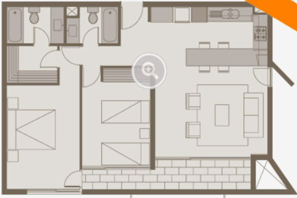 Arriendo Departamento 2D 2B 2E 1B  - Providencia