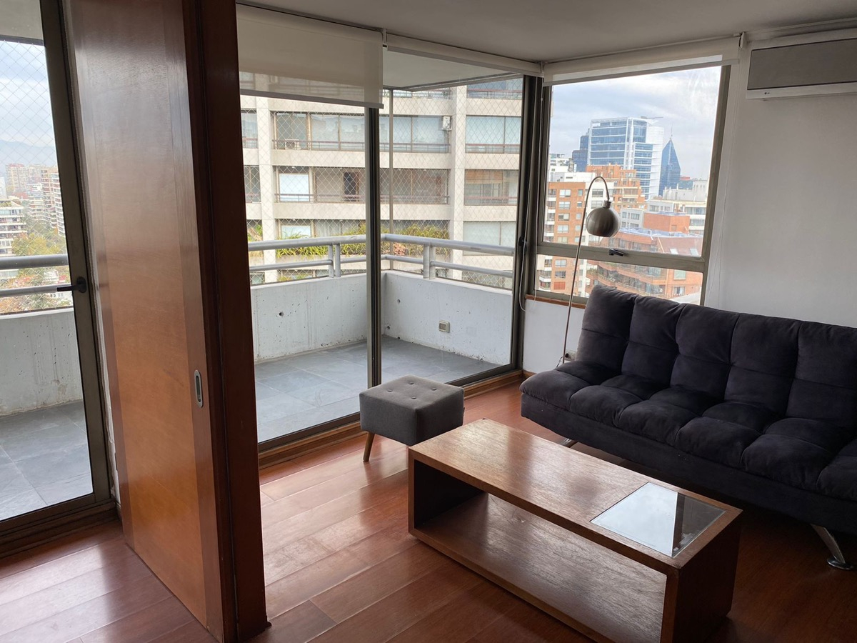 Arriendo Departamento SO 1D en suite 1B 1E 1B Barrio El Golf - Las Condes