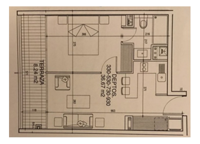 Venta Departamento 1D 1B 1E 1B Metro Hernando de Magallanes - Las Condes