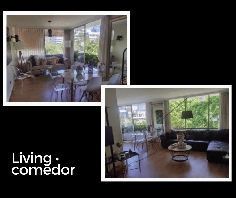 Venta Departamento NP 2D 2B 1E 1B Barrio El Golf - Las Condes