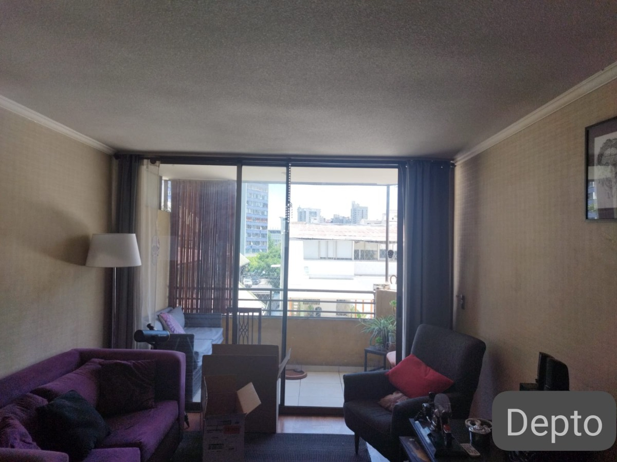 Arriendo Departamento NP 2D en suite Walk-in cl&oacute;set 2B 1E 1B Barrio Italia - Providencia