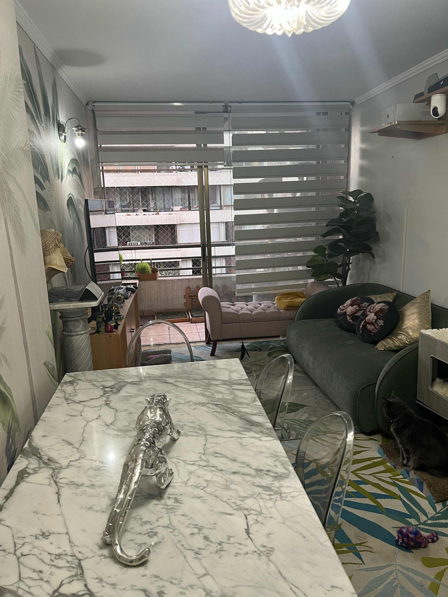 Arriendo Departamento 2D 2B 1E 1B Barrio El Golf - Las Condes