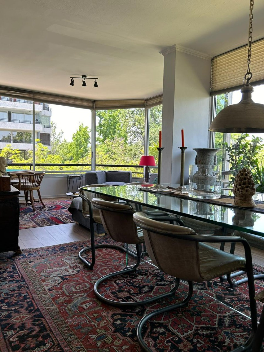 Venta Departamento O 4D en suite Walk-in cl&oacute;set 3B 2E 1B Borde R&iacute;o - Casa Piedra - Vitacura