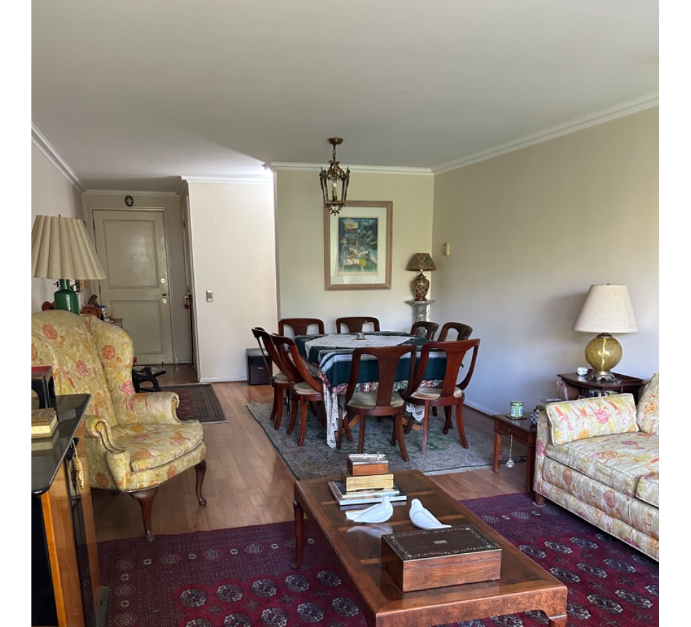 Arriendo Departamento SO 3D en suite 3B 1E 1B Barrio El Golf - Las Condes