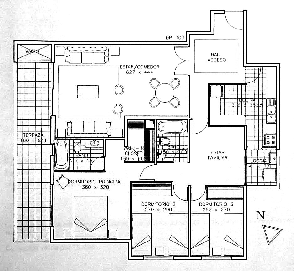 Venta Departamento NP 3D en suite Walk-in cl&oacute;set 2B 1E 1B Estadio Croata - Vitacura