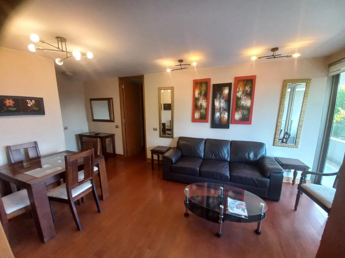 Arriendo Departamento SP 2D 2B 1E 1Bd Barrio El Golf - Las Condes