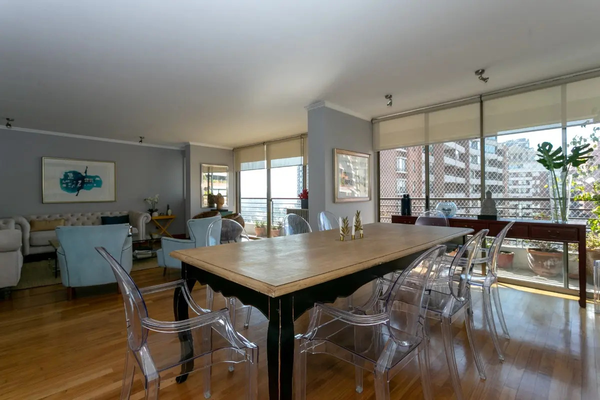 Arriendo Departamento NOSP 3D en suite Walk-in cl&oacute;set 4B 2E 1B Barrio El Golf - Las Condes