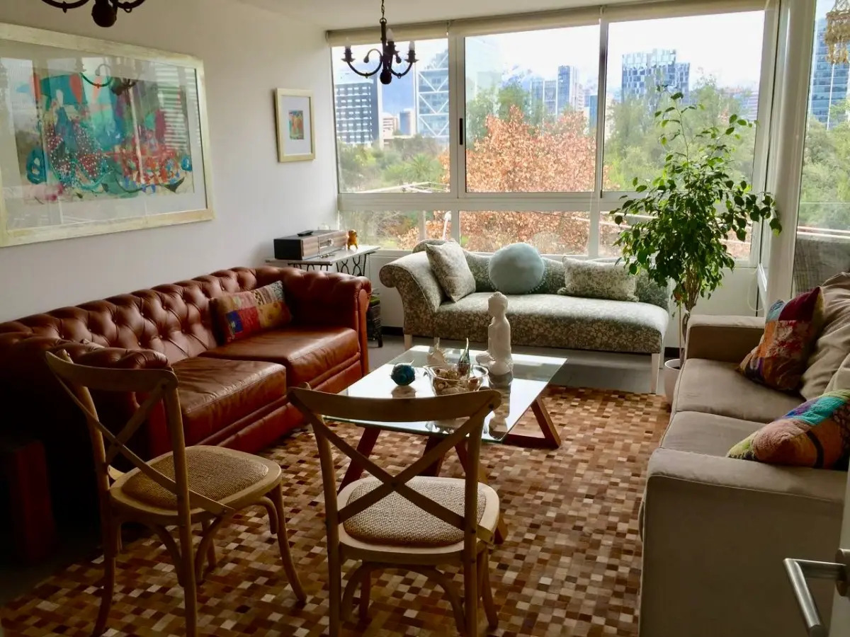 Venta Departamento SP 3D en suite Walk-in cl&oacute;set 2B 2E 1B Parque Arauco - Las Condes