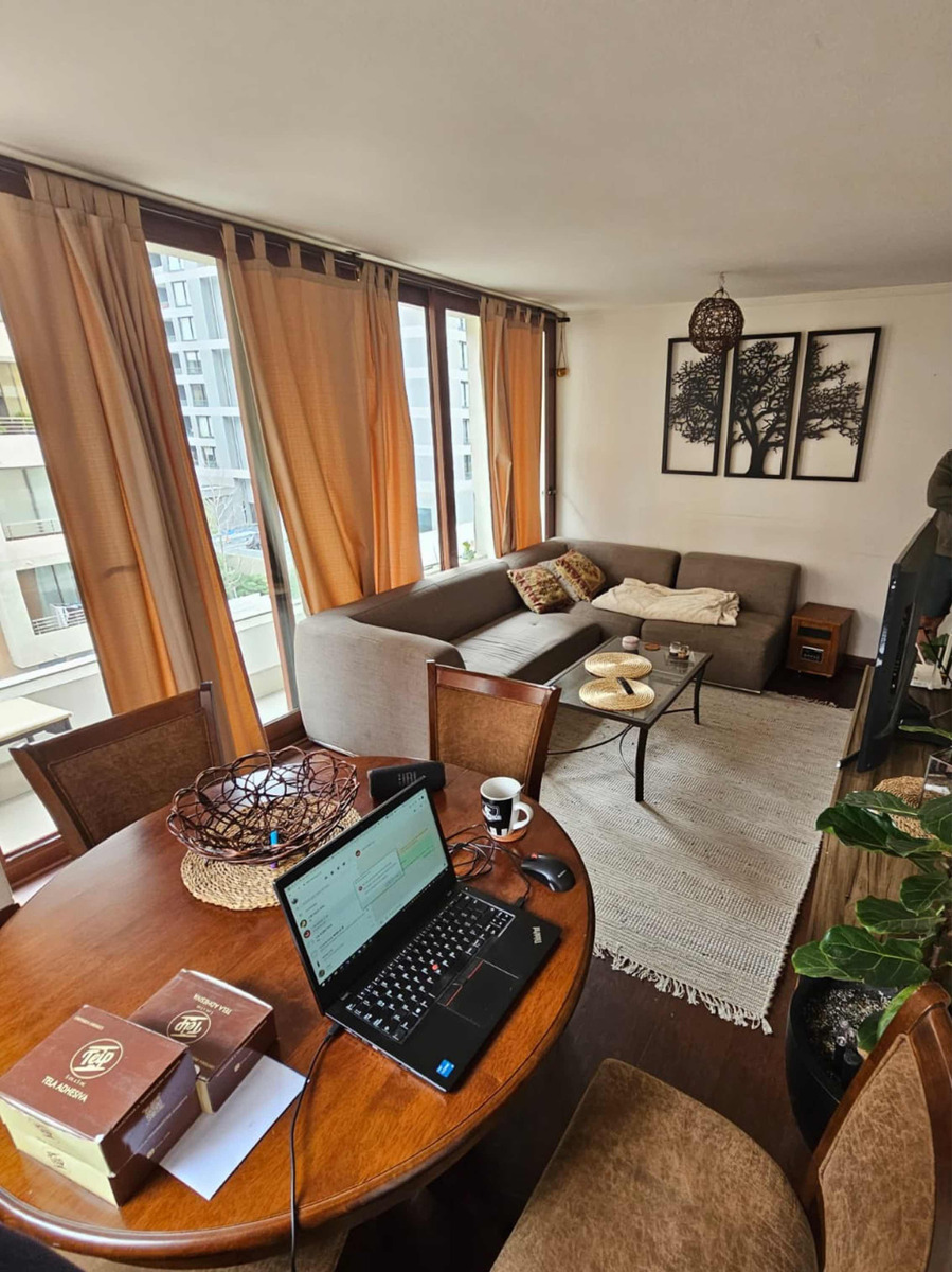 Arriendo Departamento SP 2D en suite 2B 1E 1B Mall Sport - Las Condes
