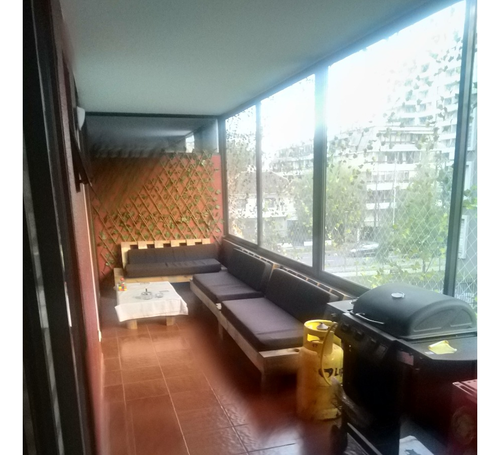 Arriendo Departamento 3D en suite Walk-in cl&oacute;set 3B 1E 1B Los Leones - Providencia