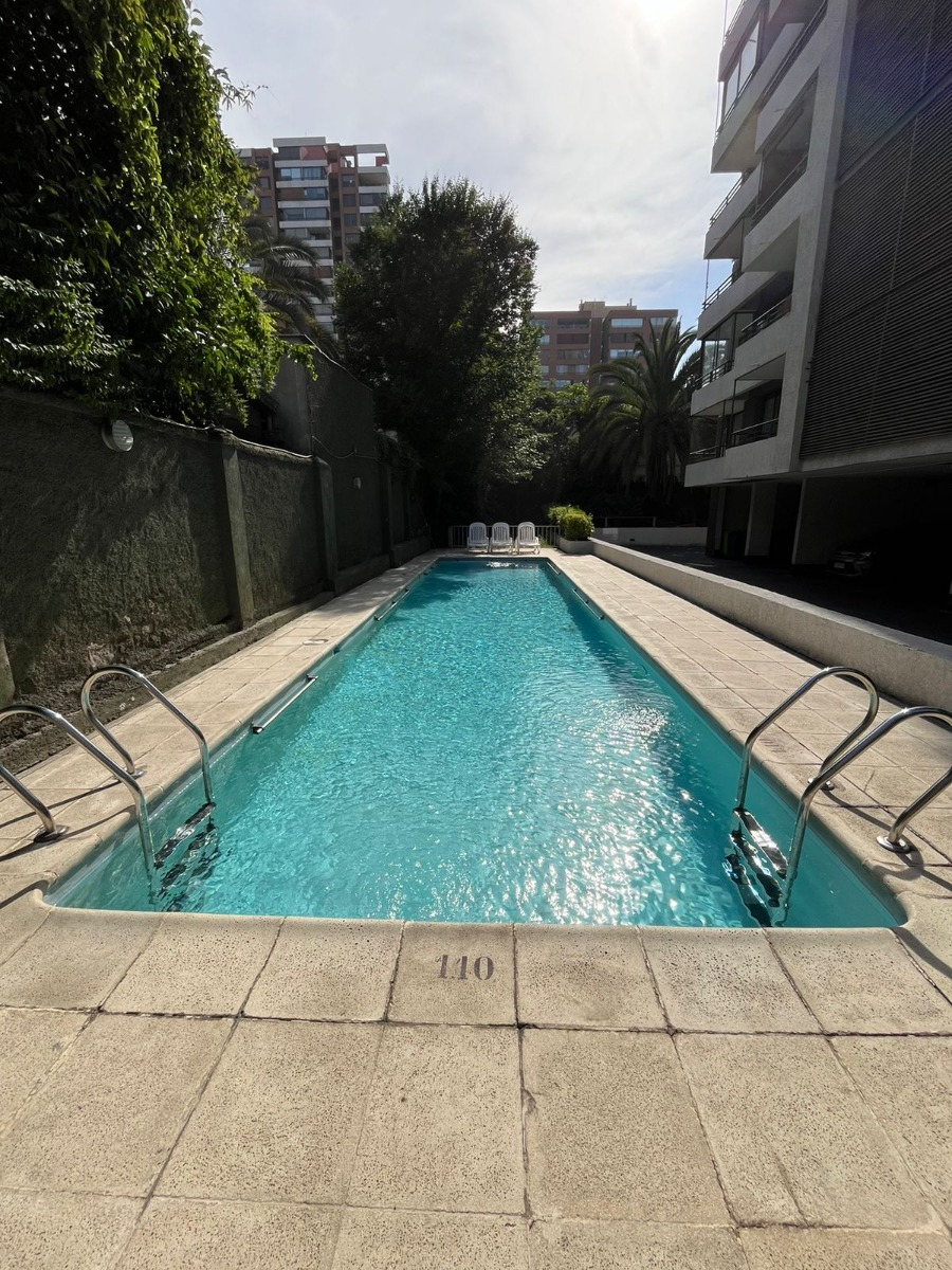Arriendo Departamento SP 2D en suite Walk-in cl&oacute;set 2B 1E 1B Los Leones - Providencia