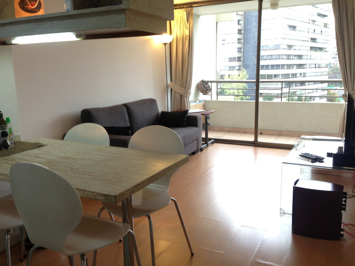 Arriendo Departamento NO 2D Walk-in cl&oacute;set 2B 1E 1B Barrio El Golf - Las Condes