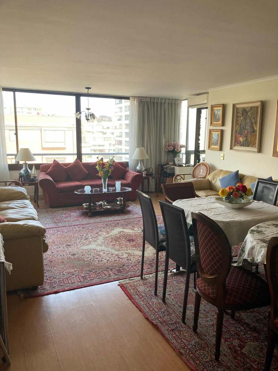 Venta Departamento NO 4D en suite Walk-in cl&oacute;set 4B 2E 1B Metro Escuela Militar - Las Condes