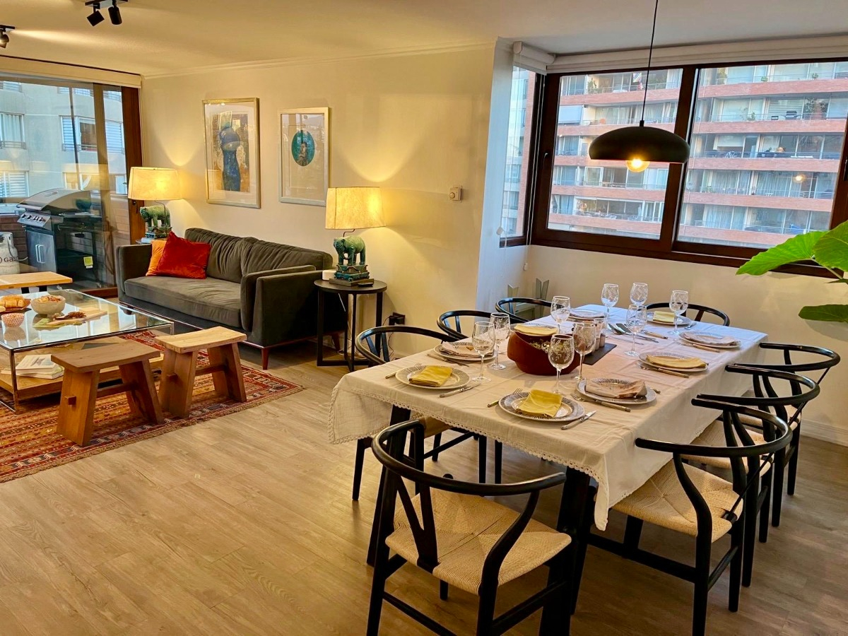 Arriendo Departamento SO 3D en suite Walk-in cl&oacute;set 3B 1E 1B Metro Escuela Militar - Las Condes