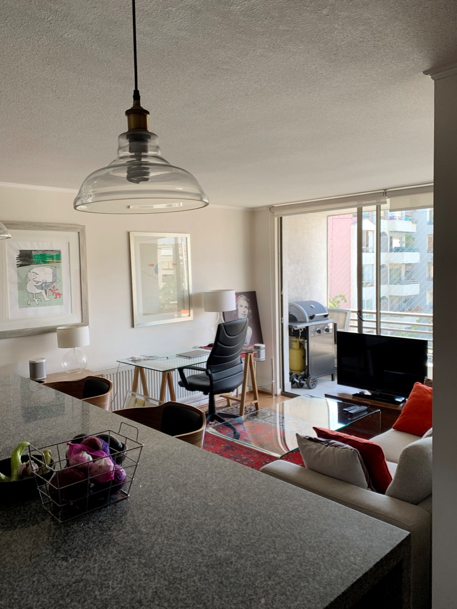 Arriendo Departamento NO 2D en suite Walk-in cl&oacute;set 2B 1E Metro Bilbao - Providencia