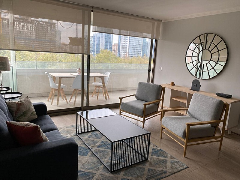 Venta Departamento SO 2D en suite Walk-in cl&oacute;set 2B 1E 1B Parque Arauco - Las Condes