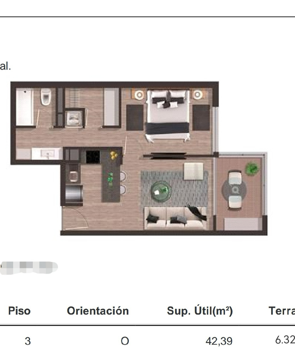 Venta Departamento O 1D en suite Walk-in cl&oacute;set 1B 1E In&eacute;s de Su&aacute;rez - Providencia