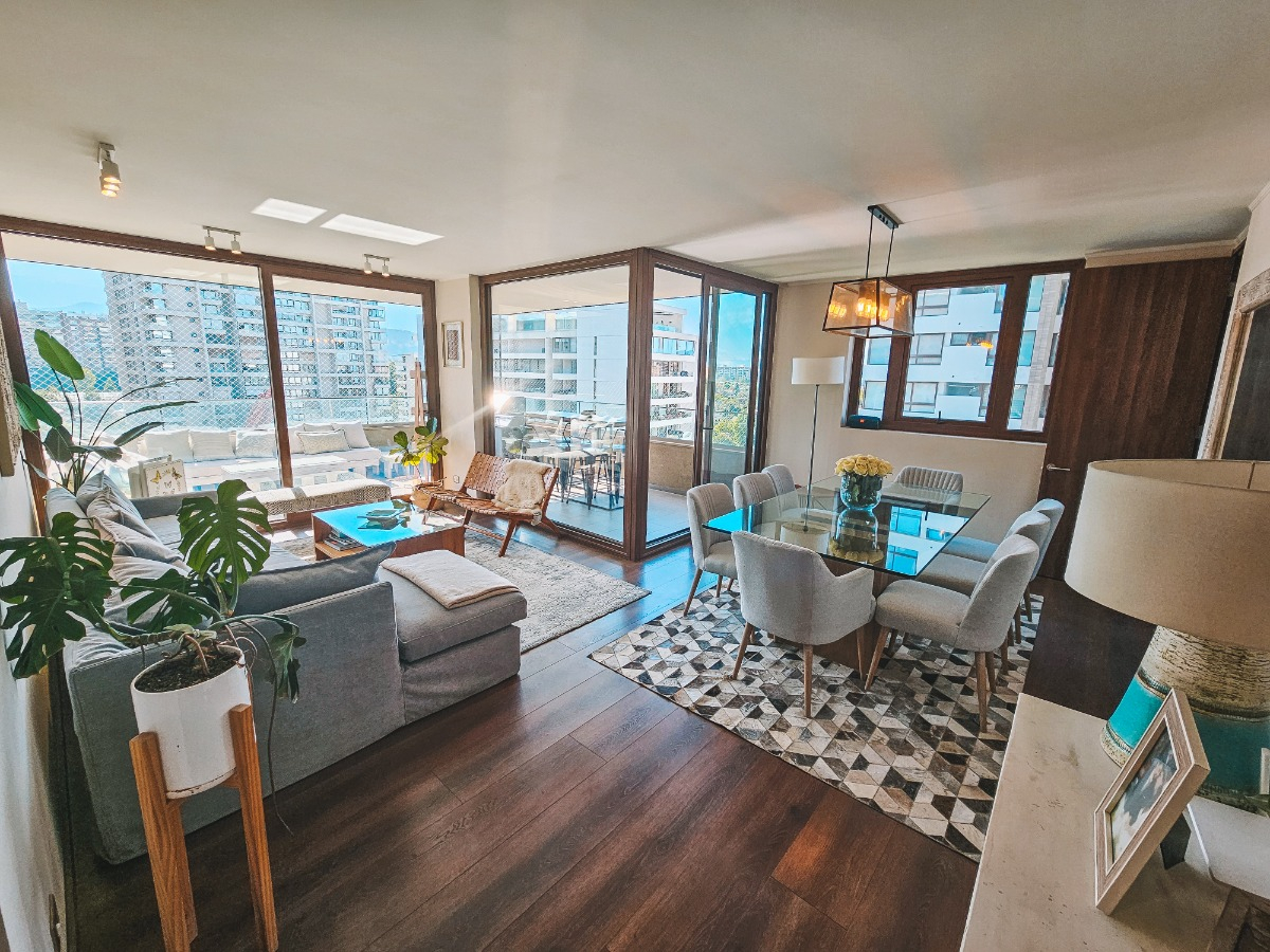Venta Departamento SO 3D en suite Walk-in cl&oacute;set 3B 2E 1B Parque Arauco - Las Condes