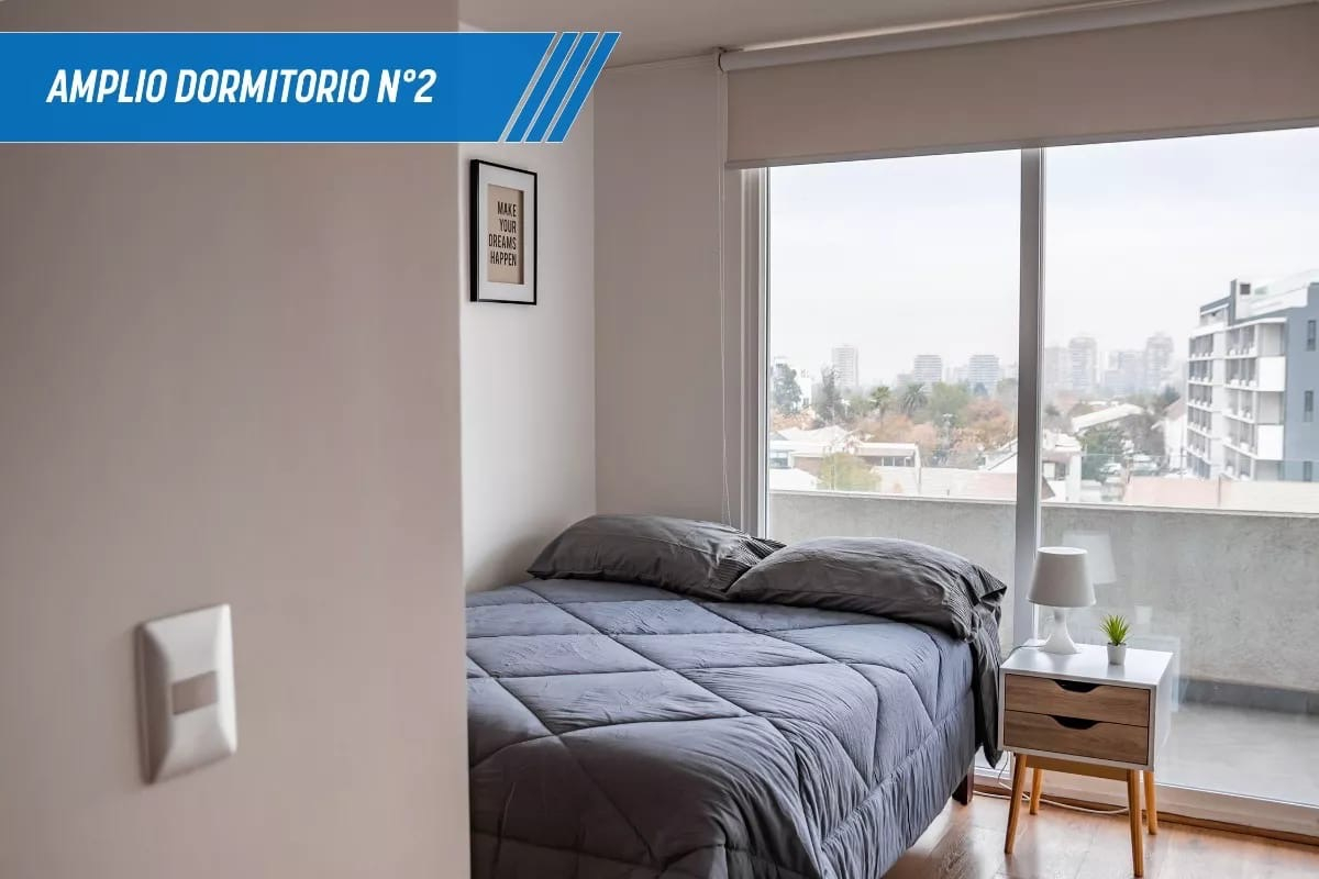 Venta Departamento 2D en suite Walk-in cl&oacute;set 2B 1E 1B Metro Hernando de Magallanes - Las Condes