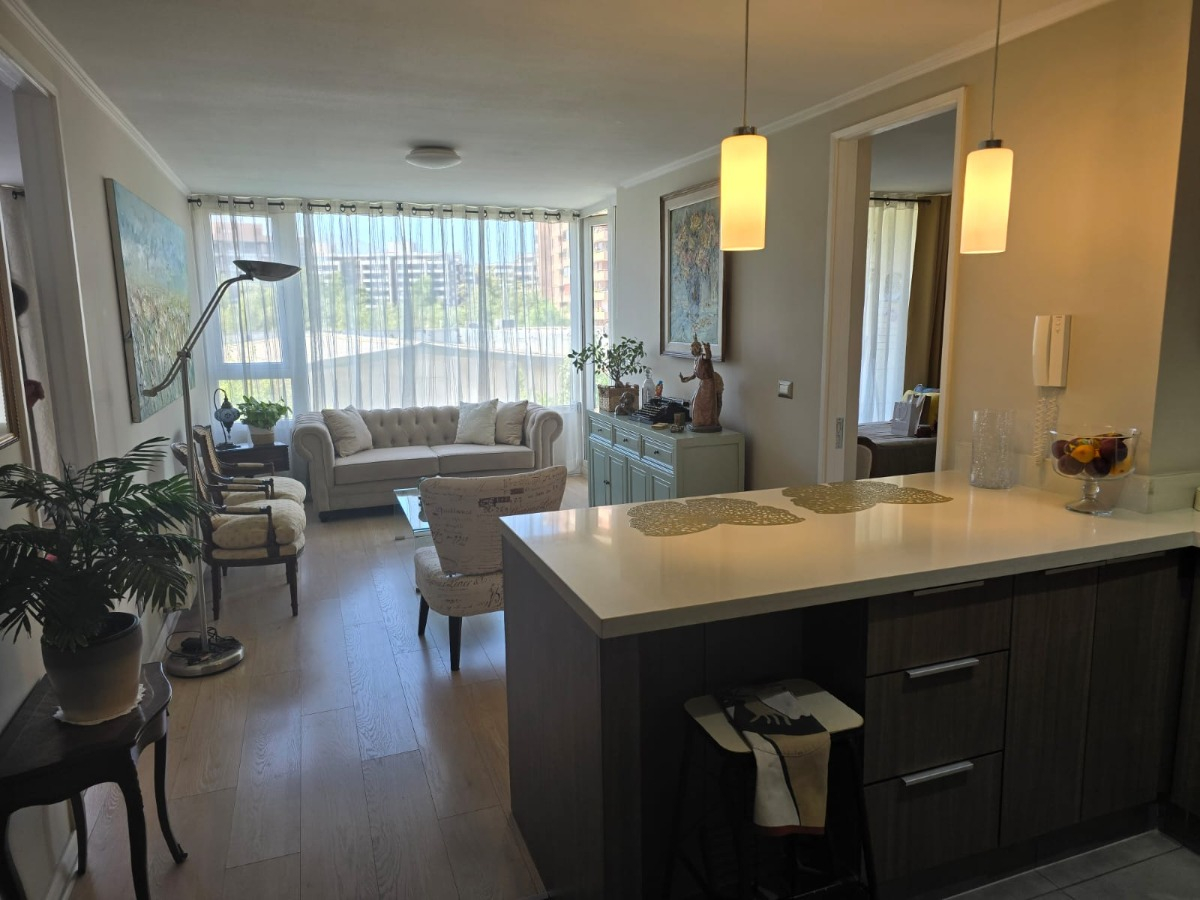 Arriendo Departamento SO 2D en suite Walk-in cl&oacute;set 2B 1E 1B Metro Hernando de Magallanes - Las Condes