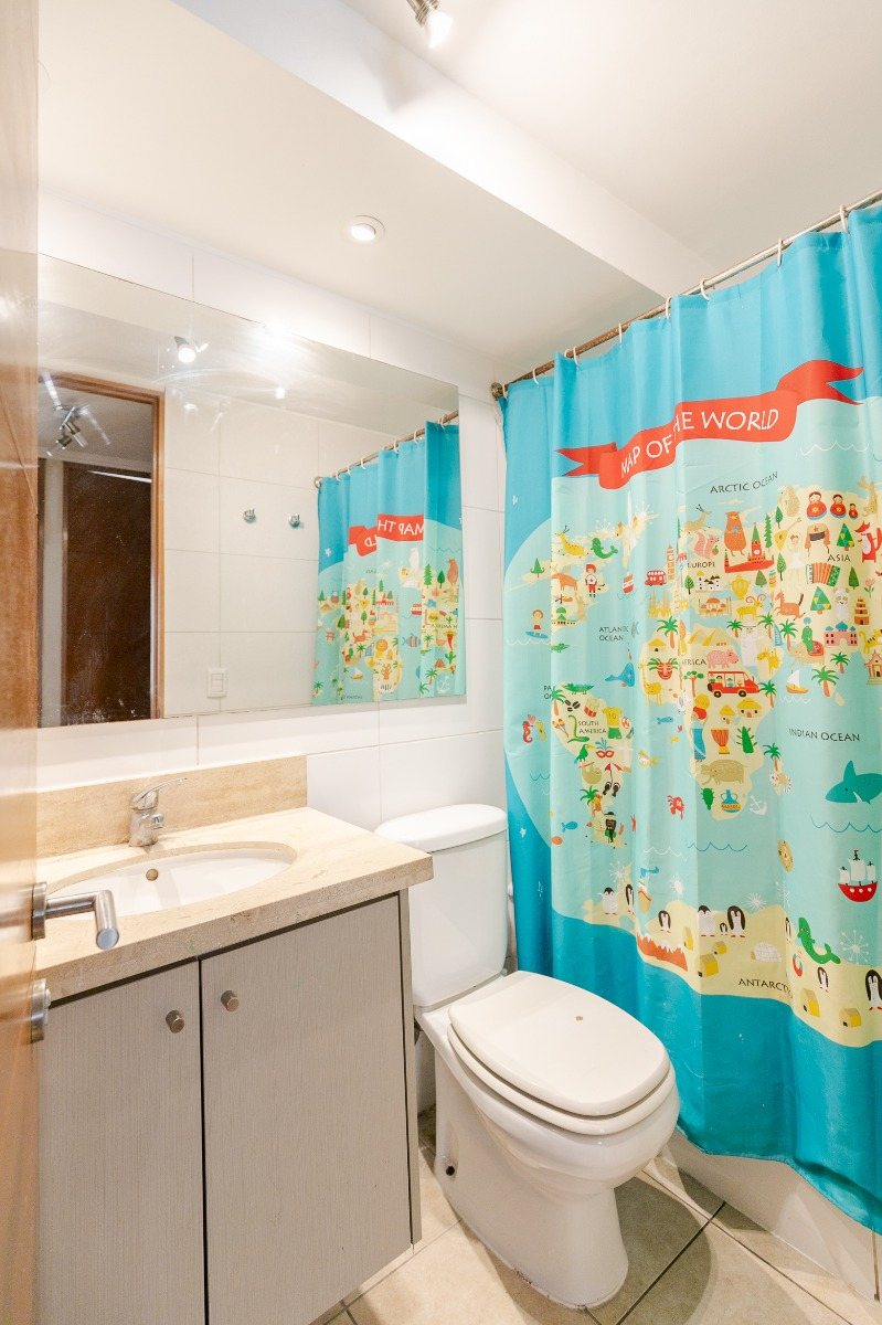 Arriendo Departamento NOSP 3D en suite Walk-in cl&oacute;set 3B 1E 1B Las Lilas - Providencia