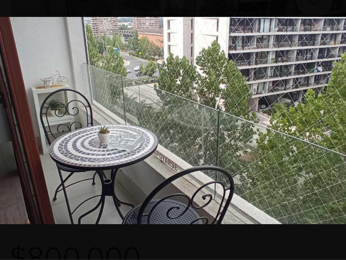 Arriendo Departamento SP 2D en suite 2B 1E 1B Mall Sport - Las Condes