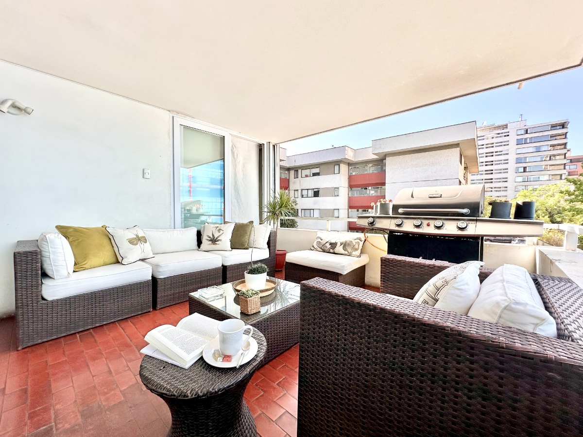 Arriendo Departamento NOSP 2D en suite 2B 1E 1B Las Lilas - Providencia